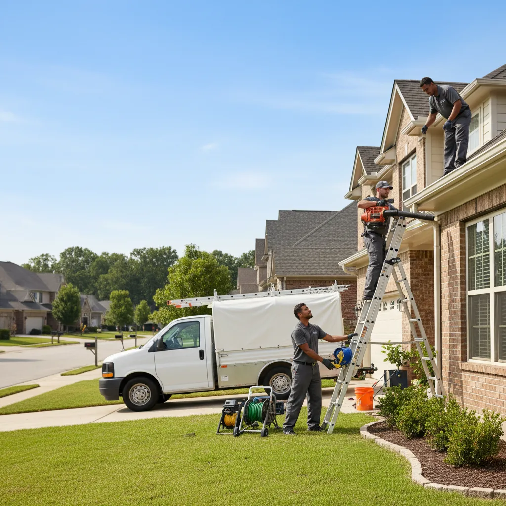 Home Gutter Service in Tehuacana, TX near me
